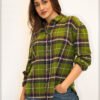 Evergreen Plaid Luxe Shirt - 5152