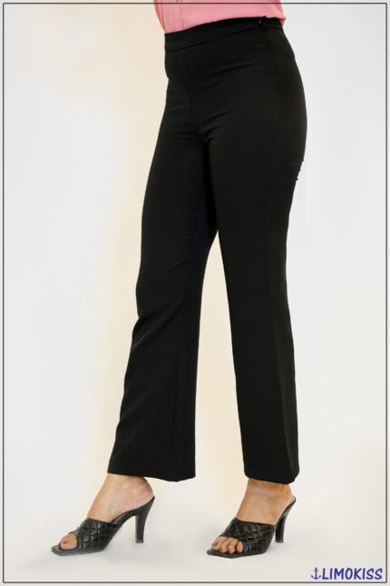 High Waist Straight Pants - 5847