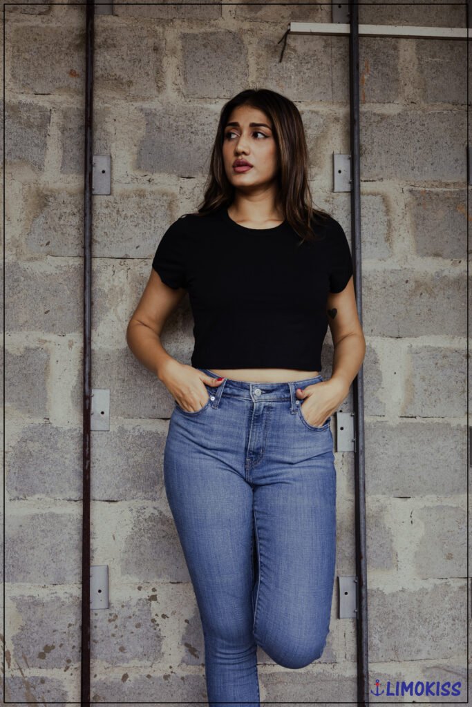 stylish High Rise Skinny Ladies Denim Jeans in Sri Lanka - Limokiss
