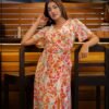 Elegance Wrap Dress – Trendy Ladies Dress in Sri Lanka