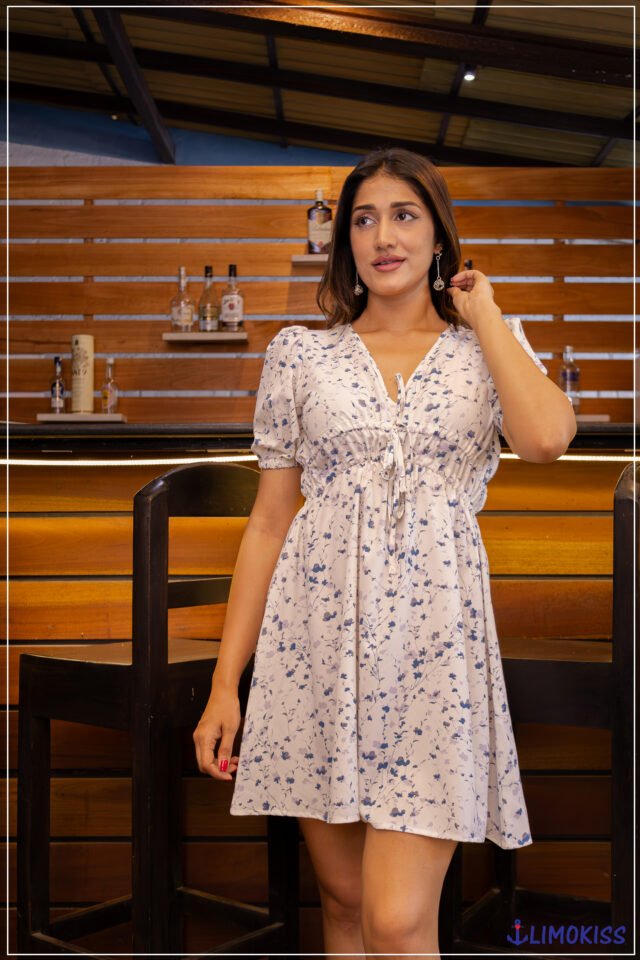 Lila Mini Knot Dress – Trendy Ladies Dress in Sri Lanka