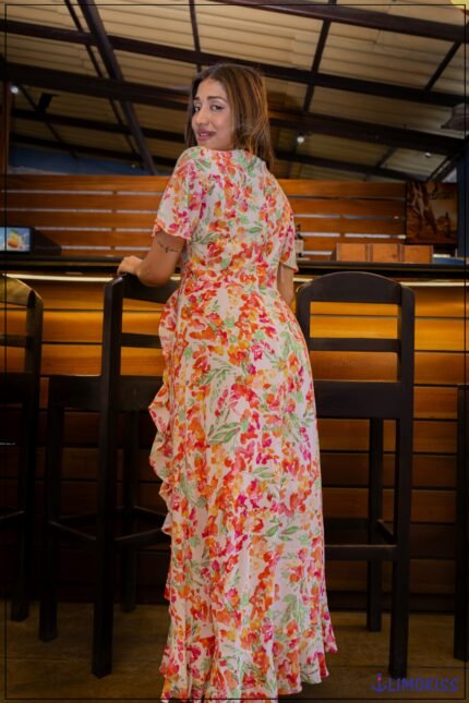 Elegance Wrap Dress – Trendy Ladies Dress in Sri Lanka