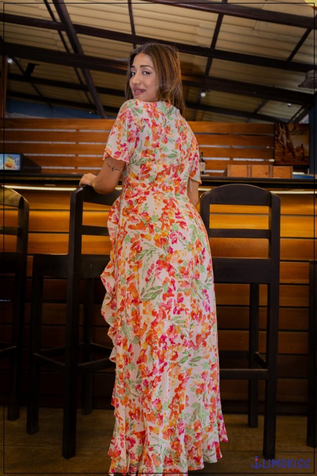 Elegance Wrap Dress – Trendy Ladies Dress in Sri Lanka