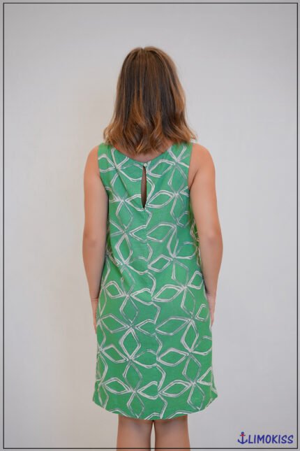 Green Striped Dress