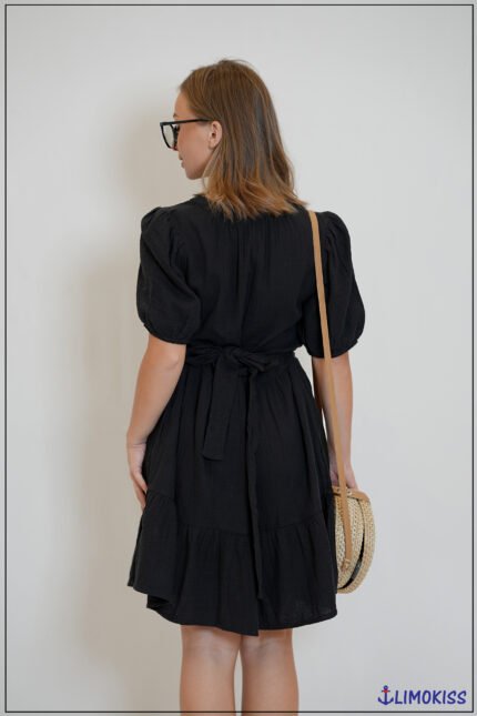 Mini Adriel Black Ladies Dress - Limokiss