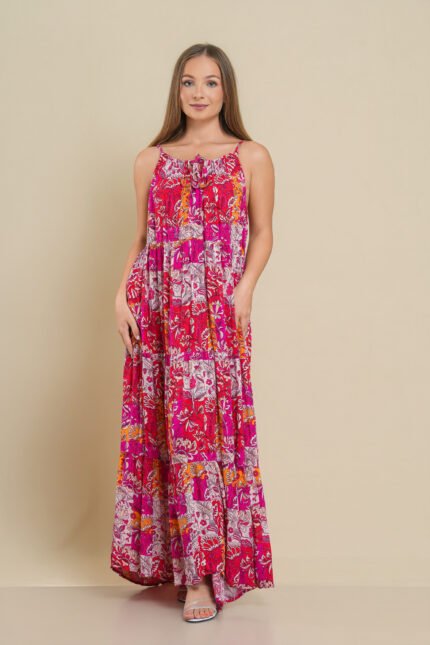 Printed Maxi Dress